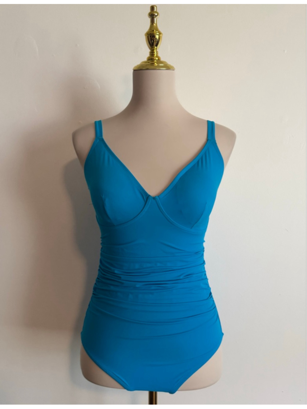 Women's SHAPELLX Blue One Piece Swimsuit M